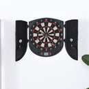 Electronic Dartboard Set with Cabinet - 26 Games, 185 Variations, 6 Darts - Multi-Game Ready
