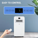 12,000 BTU White Portable Air Conditioner - 3 Modes