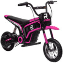 Pink Electric Motorbike with Music & Horn, 12" Tyres, 16km/h Speed