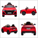 Red Audi RS Q8 6V Kids Electric Ride-On Car with Remote Control and Music