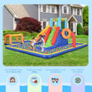 6-in-1 Kids Inflatable Play Center - Blue