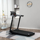 Black Folding Home Treadmill with LCD Display