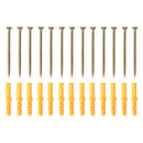 Grey Wall-Mounted Cat Tree with Scratching Post - 4 Piece Set