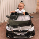 Black BMW 6GT Kids Electric Ride On Car 6V with Remote Control