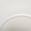 Modern LED Ceiling Light - Three Circle Design (White)