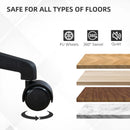 Adjustable Black Home Office Chair - 97.5-106.5cm