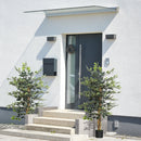 130cm Tall Artificial Ficus Tree Set, Lifelike Leaves, Indoor Outdoor Decor, Green