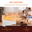 White Electric Convector Heater with 2 Heat Settings