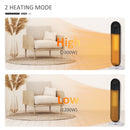 Ceramic Tower Heater with Remote Control - White, 1200W/2000W