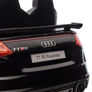 Black Audi TT Kids Ride-On Car with Remote Control and MP3 Player
