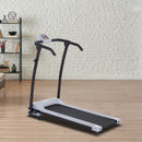 Compact Folding Treadmill with LED Display - Black