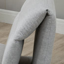 Adjustable Grey Floor Chair with Back Support - Folding Lazy Sofa Bed for Gaming, Meditation, Reading