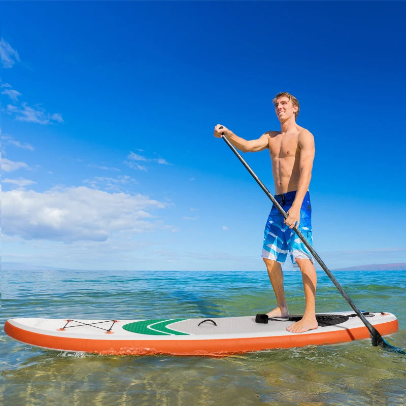 10'6" Inflatable Stand Up Paddle Board Kit - Blue