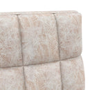 Beige Ergonomic Massage Office Chair with Heat and Footrest