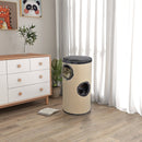 Cat Scratching Barrel Tower - 70cm Height, Sisal Activity Center, Indoor Cat Climber