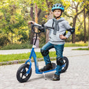 Blue Kids Stunt Scooter with 12" EVA Tyres & Rear Brake