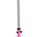 Adjustable Pink Kids Gymnastics Horizontal Bar