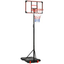Adjustable Kids Basketball Hoop Set - Blue, Portable & Sturdy