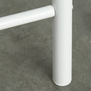 3-Piece Dining Set with Table and Chairs - Black