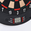Electronic Dartboard Set with Cabinet - 26 Games, 185 Variations, 6 Darts - Multi-Game Ready