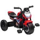 Red 3-in-1 Toddler Trike with Motorcycle Design