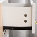 Natural Wood Sideboard with Drawer for Bedroom, Living Room, Home Office