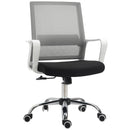 Black Ergonomic Mesh Office Chair with Adjustable Height Armrest