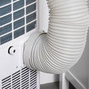 Portable 5000 BTU Air Conditioner, 4-in-1 Unit, Dehumidifier, Cooling Fan - White, Remote Control, 2 Speeds, 24H Timer