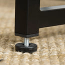 Grey Concrete Effect 5-Piece Square Bar Table Set with Stools