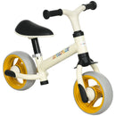 8" Orange Balance Bike for Kids with Adjustable Seat and EVA Wheels
