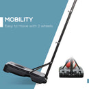 Black Portable Outdoor Basketball Hoop Stand - Adjustable Height 210-260 cm