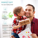 Blue Kids Stunt Scooter with Adjustable Handlebar and 2 Brakes