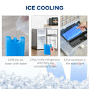 Portable 12L Tank Air Cooler with Ice Cooling and Humidifier - White