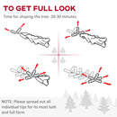 5ft Realistic Green Christmas Tree with Pot Stand - 1140 Tips