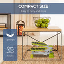 Compact Black Mini Stepper with LCD Display for Home Gym