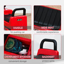 Red 3-in-1 Ride-On Mercedes Truck for Kids 12-36 Months