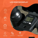 Magnetic Indoor Cycling Bike - Red, Silent Flywheel, LCD Display, Tablet Holder