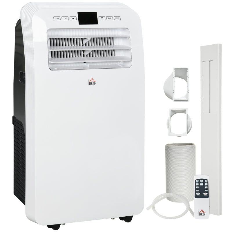 12,000 BTU White Portable Air Conditioner - 3 Modes