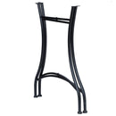 Blue & White Mosaic Garden Bistro Table - 60cm Ceramic Top