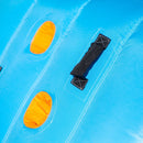 Alien-Style Kids Inflatable Bounce House Set - Green