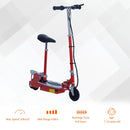 Red Foldable Electric Scooter for Teens 12V 120W