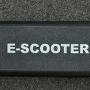 Black Electric Scooter with 120W Motor, Battery Display, Adjustable Height, Rear Brake - Ages 6+