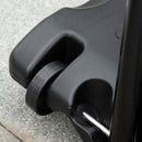 Black Portable Outdoor Basketball Hoop Stand - Adjustable Height 210-260 cm