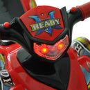 Red Kids Off-Road Quad Bike Toy with Horn and Music
