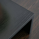 Adjustable Black Dual Monitor Riser Stand for Laptop, Computer, PC, Printer, TV