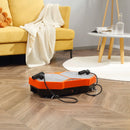 Orange & Grey Vibration Plate with Remote Control and Resistance Bands