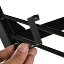 Black Gaming Desk with Headphone Hook - Adjustable Feet - 140 x 60cm