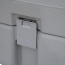 Portable Grey Camping Toilet with 2 Detachable Tanks