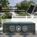 9FT Foldable Table Tennis Table Set with Cover, Net, Paddles, Balls - Blue