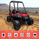 12V Kids Electric Off-Road UTV Toy Car in Blue for Ages 3-8